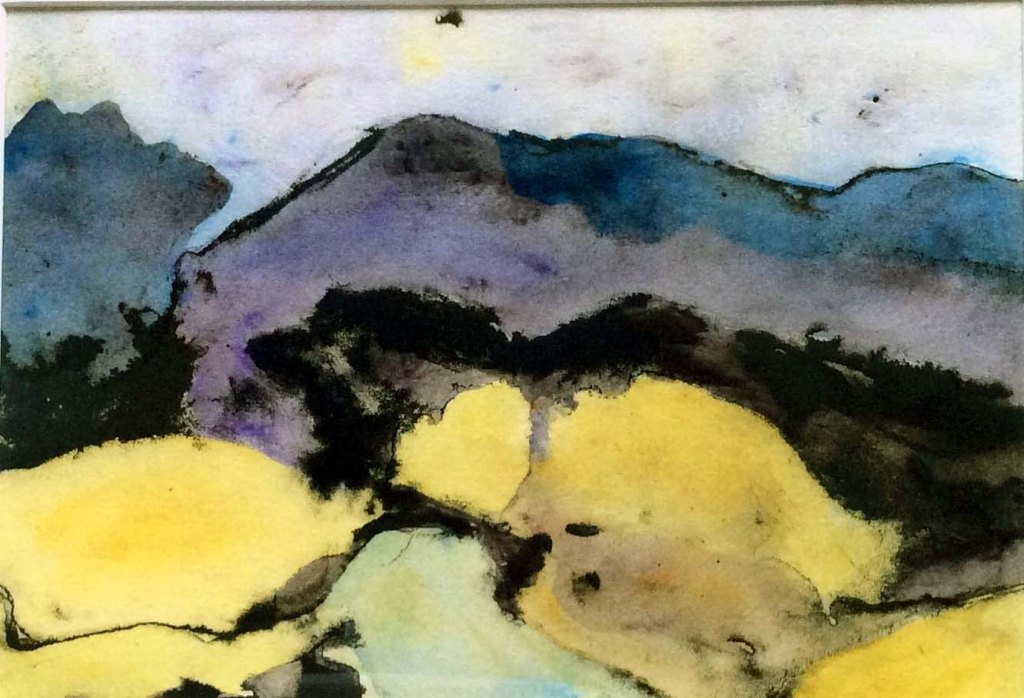 Ain Mountains Solarprint